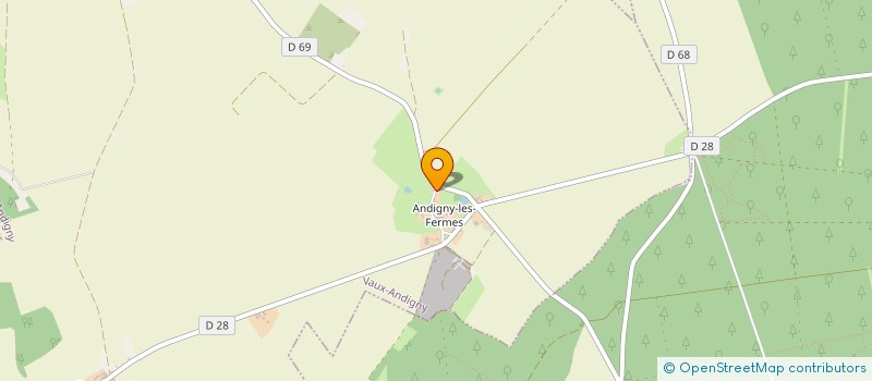 localisation de l'entreprise SCEA SOUFFLET à VAUX-ANDIGNY