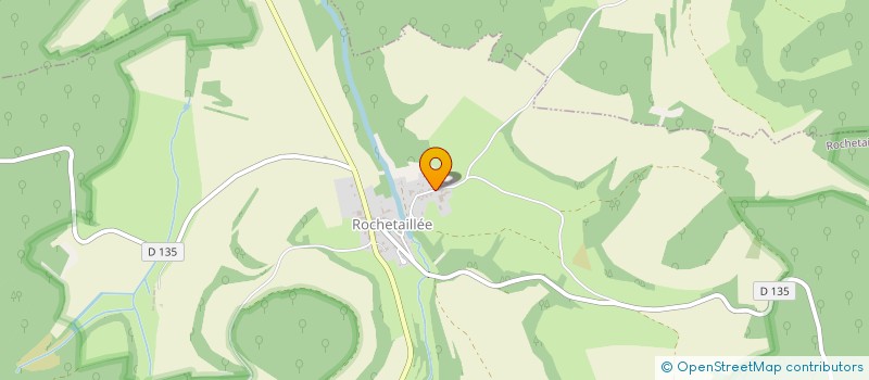localisation de l'entreprise SCEA SOUS LA FORET à ROCHETAILLEE
