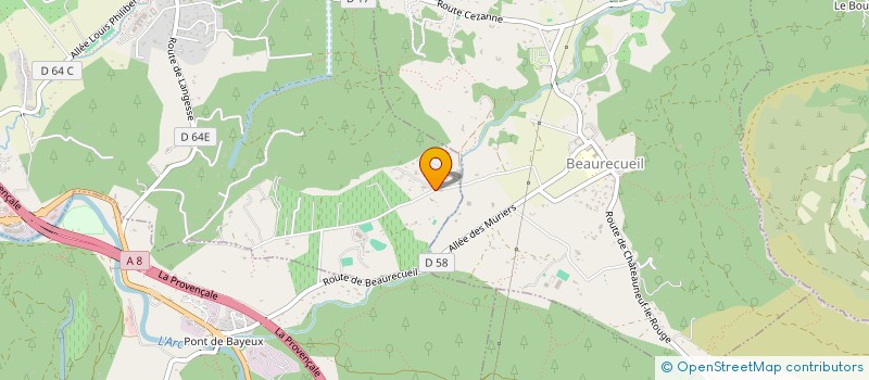 localisation de l'entreprise SCEA SPITZGLOUS  LE THOLONET