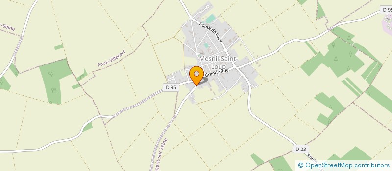 localisation de l'entreprise SCEA ST ELOI  AIX-VILLEMAUR-PALIS