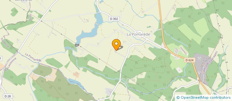 localisation de l'entreprise SCEA ST JEAN DES PLATS à CASTELNAUDARY