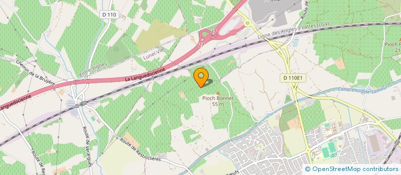 localisation de l'entreprise SCEA STE CATHERINE à LUNEL