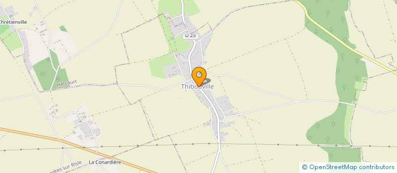 localisation de l'entreprise SCEA STE MARIE JOSEPHE  THIBOUVILLE