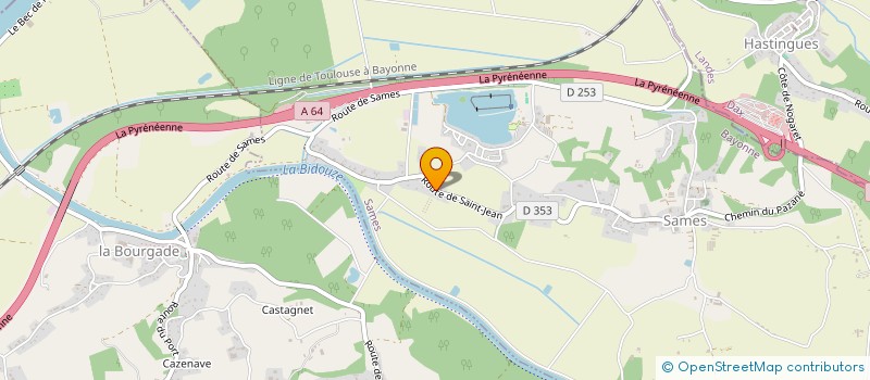 localisation de l'entreprise SCEA SUHAS NEUF à SAMES