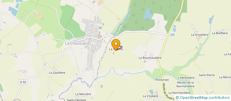 localisation de l'entreprise SCEA SUTEAU à BEAUPREAU-EN-MAUGES