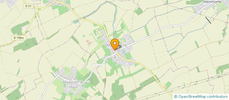 localisation de l'entreprise SCEA SUTTER GEORGES  MAGSTATT-LE-BAS