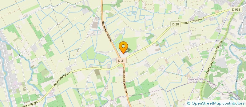 localisation de l'entreprise SCEA SUZANNE  PERNES-LES-FONTAINES