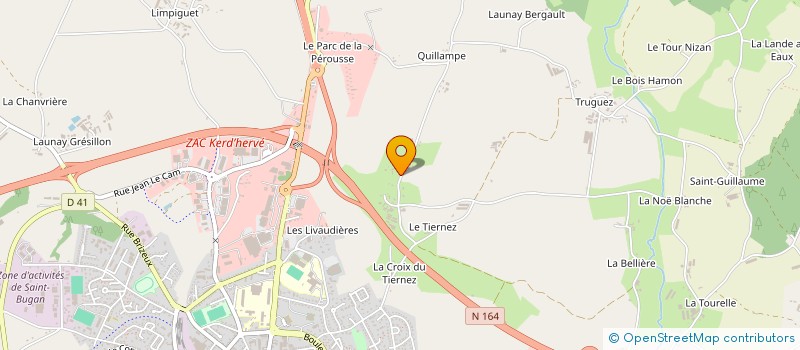 localisation de l'entreprise SCEA TAILLARD THIERRY à LOUDEAC