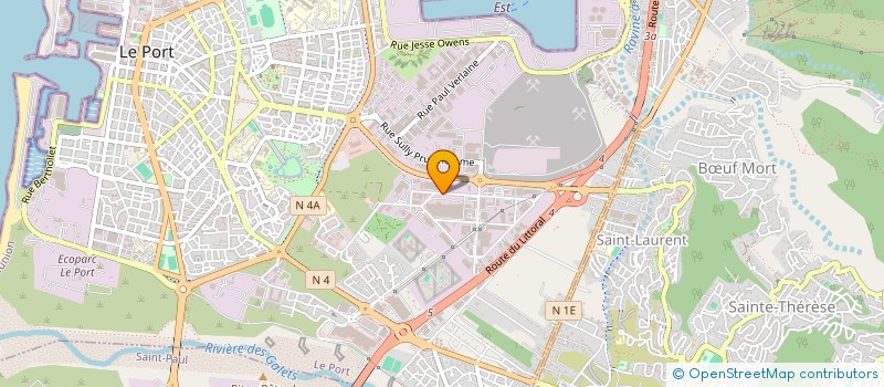 localisation de l'entreprise SCEA TAMARINIERS  LE PORT