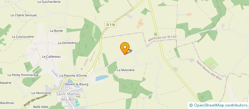localisation de l'entreprise SCEA TANDT à SAINT-MARTIN-DES-BOIS