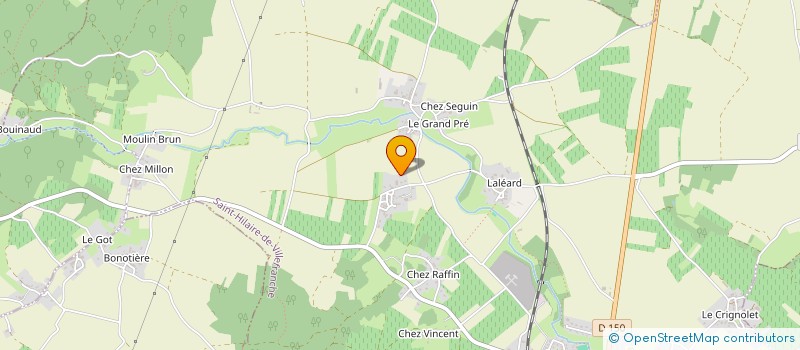 localisation de l'entreprise SCEA TAPON à SAINT-HILAIRE-DE-VILLEFRANCHE