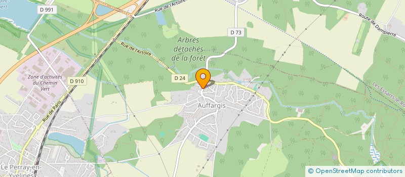 localisation de l'entreprise SCEA TEAM RMX à SAINT-LEGER-EN-YVELINES