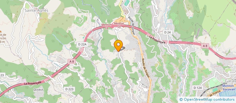 localisation de l'entreprise SCEA TERRE DE CITRON & CO  MENTON