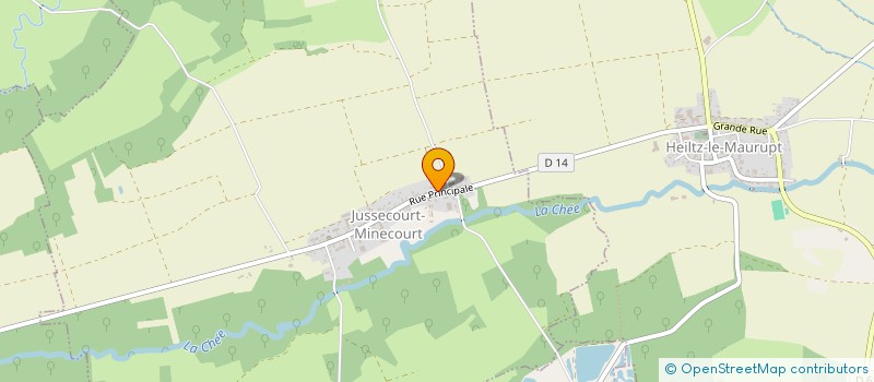 localisation de l'entreprise SCEA TERRE ET DER  SOGNY-EN-L'ANGLE