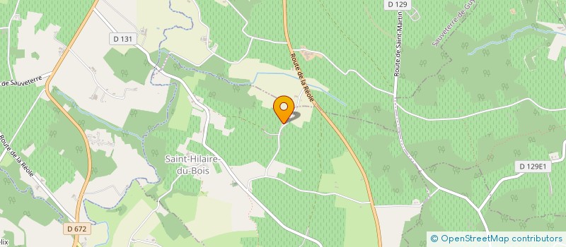 localisation de l'entreprise SCEA TERREFORT  SAINT-HILAIRE-DU-BOIS
