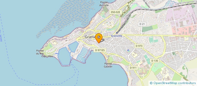 localisation de l'entreprise SCEA TERRES DE PARFUMS  GRANVILLE