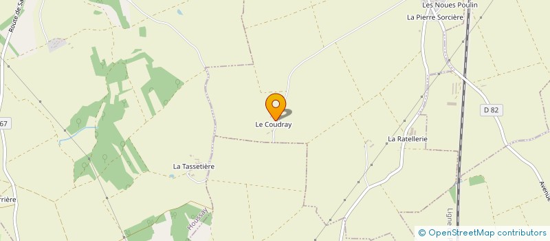 localisation de l'entreprise SCEA TERRES DU COUDRAY à PERIGNY