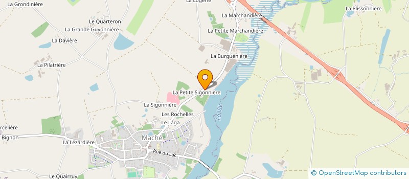 localisation de l'entreprise SCEA TERRES ET VIE à MACHE