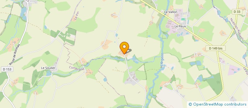 localisation de l'entreprise SCEA TERRES & PLUMES à LE PIN