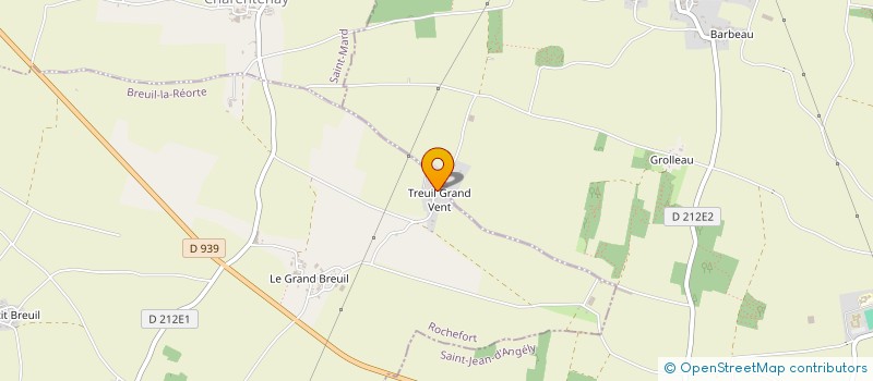 localisation de l'entreprise SCEA TGV  BREUIL-LA-REORTE