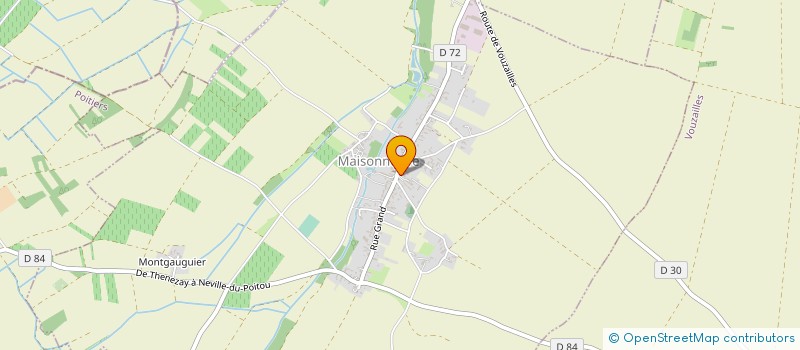 localisation de l'entreprise SCEA THIBAULT  MAISONNEUVE
