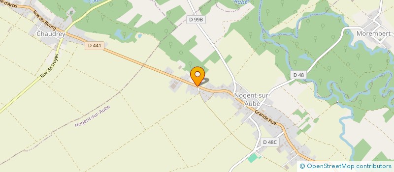 localisation de l'entreprise SCEA THIEBAUT  AVANT-LES-RAMERUPT