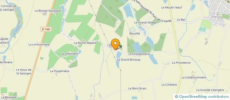 localisation de l'entreprise SCEA THOM'BIO à CHEMILLE-EN-ANJOU