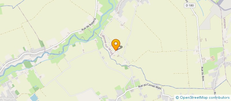 localisation de l'entreprise SCEA THOMAS  CALONNE-SUR-LA-LYS