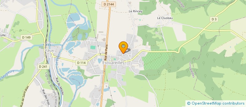 localisation de l'entreprise SCEA THOMAS ELEVAGE  VALLON-EN-SULLY