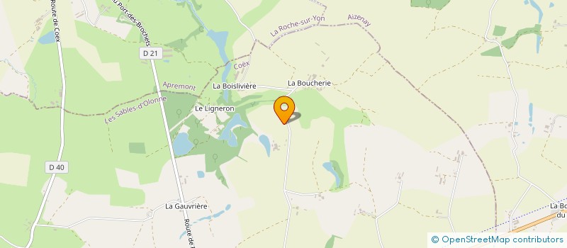 localisation de l'entreprise SCEA THOUZEAU à COMMEQUIERS