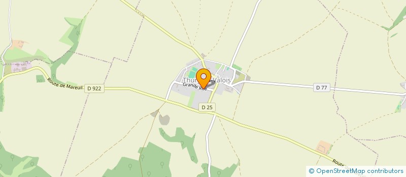 localisation de l'entreprise SCEA TIM  THURY-EN-VALOIS