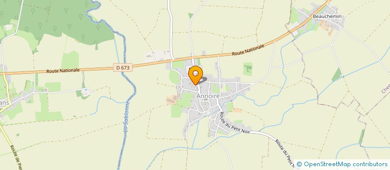 localisation de l'entreprise SCEA TISSIER SEBASTIEN  ANNOIRE