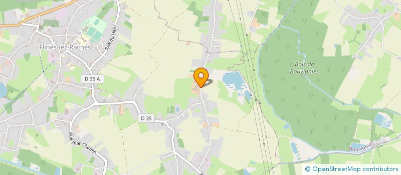 localisation de l'entreprise SCEA TONDEUR PARMENTIER  FLINES-LEZ-RACHES