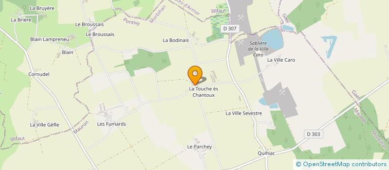 localisation de l'entreprise SCEA TOUCH' A L'OEUF à MAURON