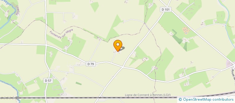 localisation de l'entreprise SCEA TOUCHE RONDE  BRULON