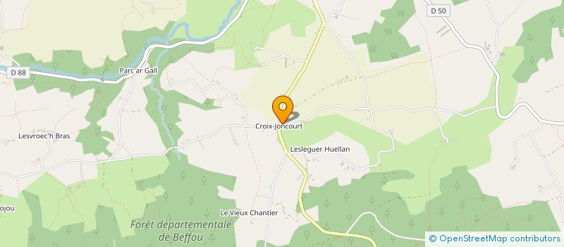localisation de l'entreprise SCEA TOUL AR MIN à LOGUIVY-PLOUGRAS