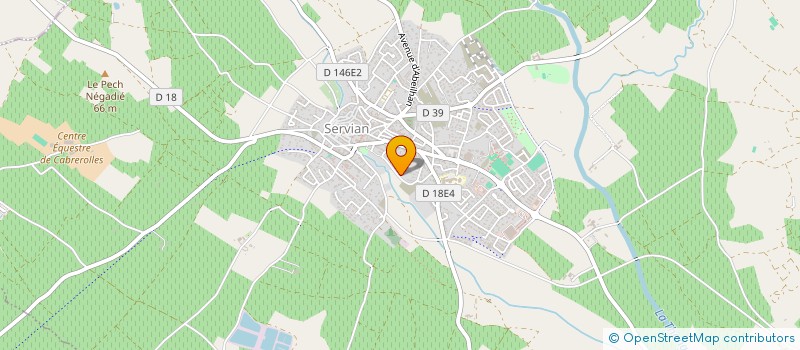 localisation de l'entreprise SCEA TOURRETTE  SERVIAN