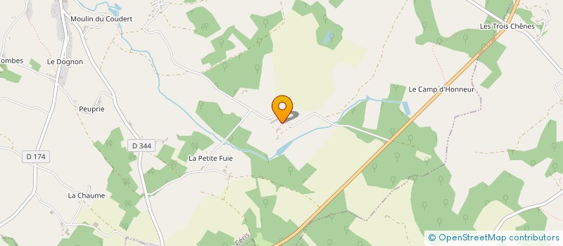 localisation de l'entreprise SCEA TREFFLER ET FILS à SAINT-LAURENT-DE-CERIS