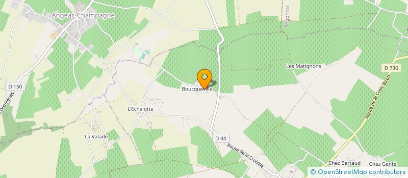 localisation de l'entreprise SCEA TRIO UGNI à JUILLAC-LE-COQ