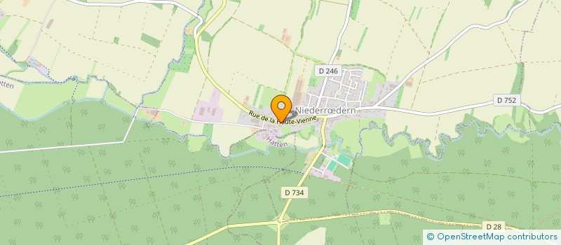 localisation de l'entreprise SCEA TROMMETTER  NIEDERRDERN