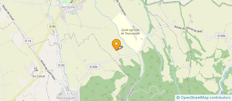 localisation de l'entreprise SCEA TROUCHE MATHIEU  VERDALLE