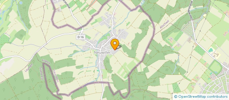 localisation de l'entreprise SCEA UEBERSCHLAG  CORNELIA  NEUWILLER