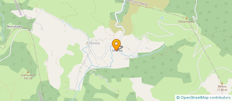 localisation de l'entreprise SCEA UHARTIA  HOSTA