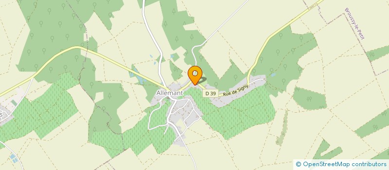 localisation de l'entreprise SCEA-V COLSON H.M  ALLEMANT