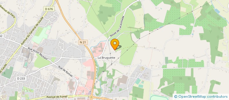 localisation de l'entreprise SCEA V3V à CASSENEUIL
