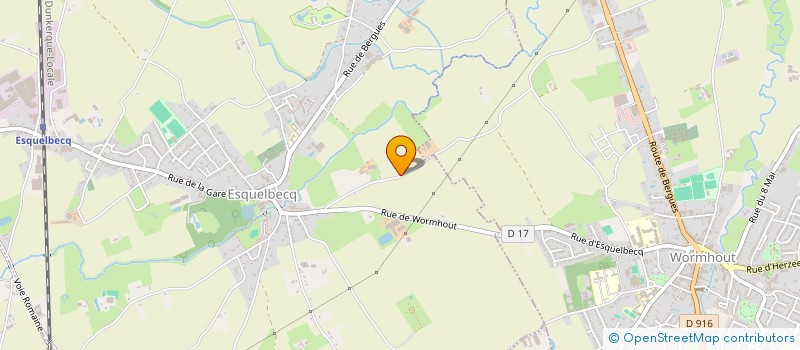 localisation de l'entreprise SCEA VANDEWALLE  ESQUELBECQ