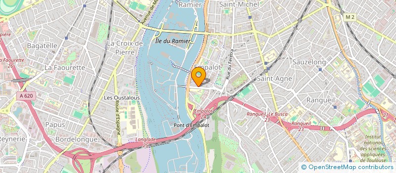 localisation de l'entreprise SCEA VAUGELAS  TOULOUSE