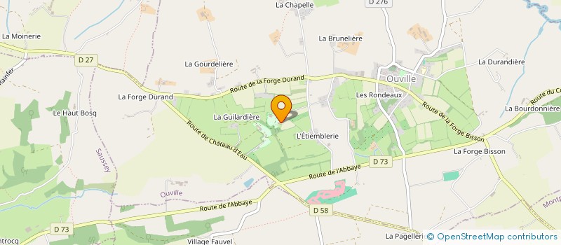 localisation de l'entreprise SCEA VAUVY'S  OUVILLE