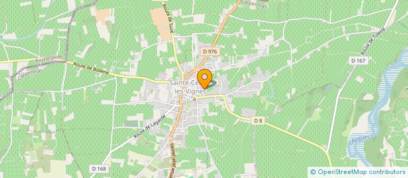 localisation de l'entreprise SCEA VELAGE  SAINTE-CECILE-LES-VIGNES