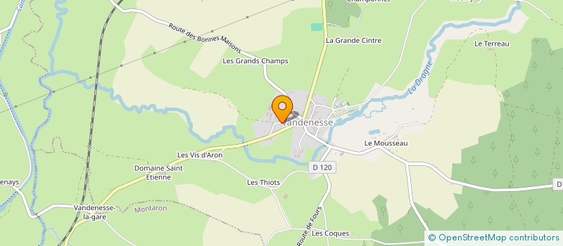 localisation de l'entreprise SCEA VENOT à VANDENESSE